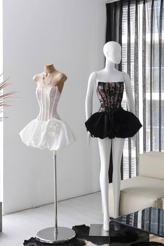 Nicolla Strapless Corset Mini Dress