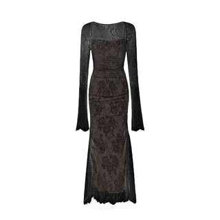 Valérie lace maxi dress