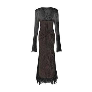 Valérie lace maxi dress