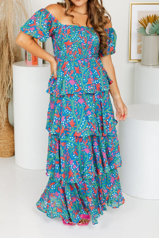 Endless Light floral maxi Dress