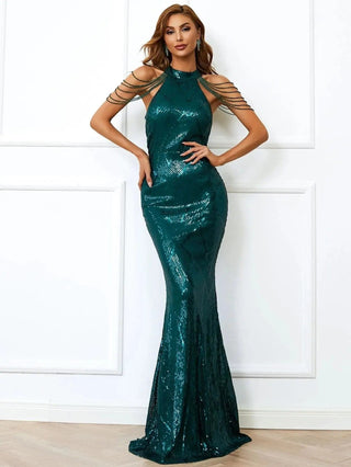 Sequin Mermaid Cocktail Dress