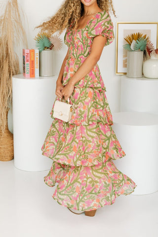 Endless Light floral maxi Dress