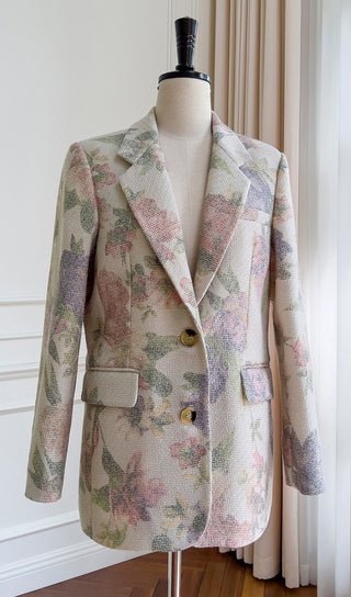 FLORAL PRINTED BLAZER