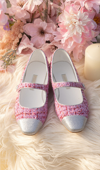 TWEED MARY JANE SHOES