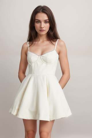 Saira tulle mini dress