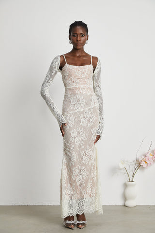 Valérie lace maxi dress