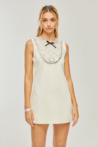 Caribe sequin-embellished mini dress