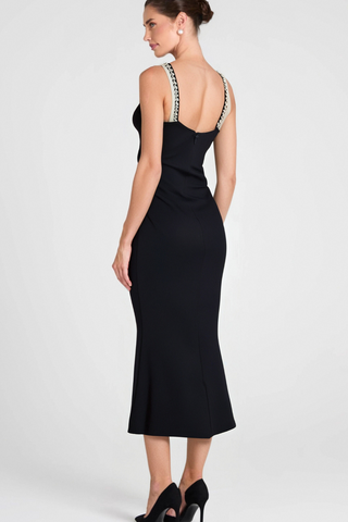 CRYSTAL MERMAID BANDAGE DRESS