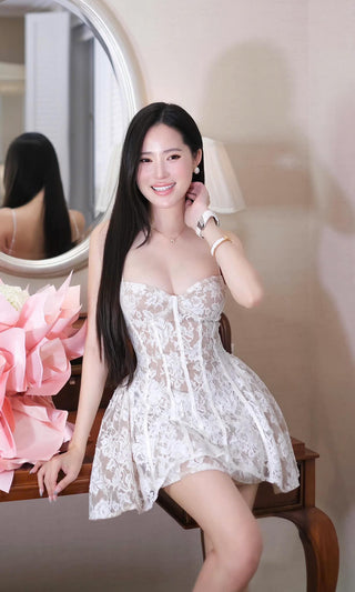 Alessia Lace Mini Dress