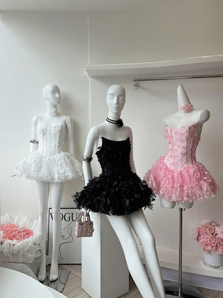 Adara Butterfly Corset Mini Dress