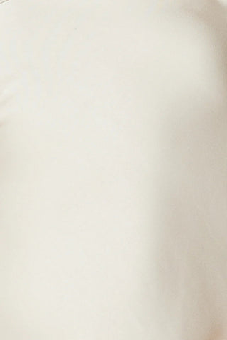 Satin slit Midi Dress in Champagne