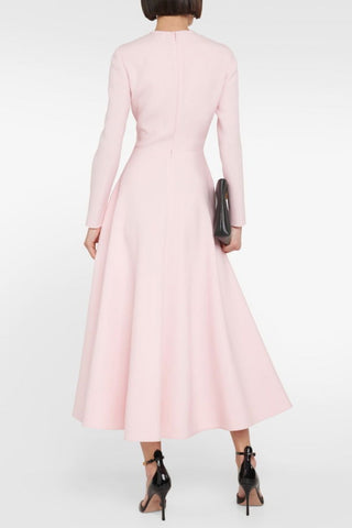 Alvaia Bow Long Sleeve Maxi Dress