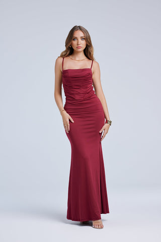 ANNIE Corset Maxi Dress