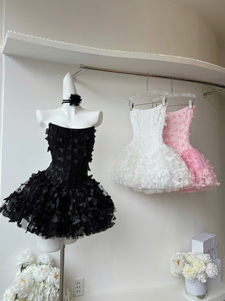 Adara Butterfly Corset Mini Dress