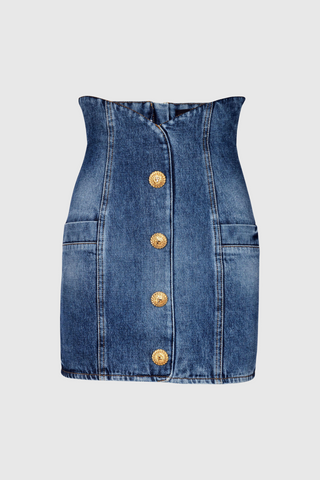 Brittia Button Denim Jacket