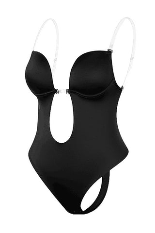 Plunge Low-Back Bodysuit