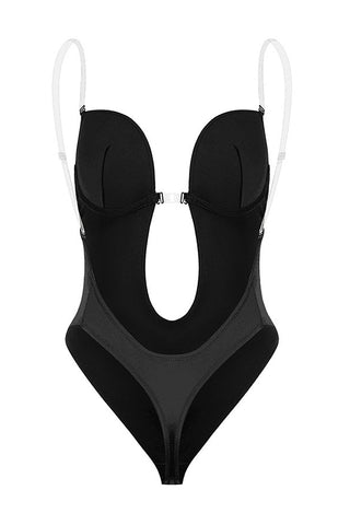 Plunge Low-Back Bodysuit