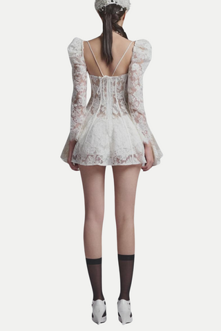 Caitlyn Lace Corset Mini Dress