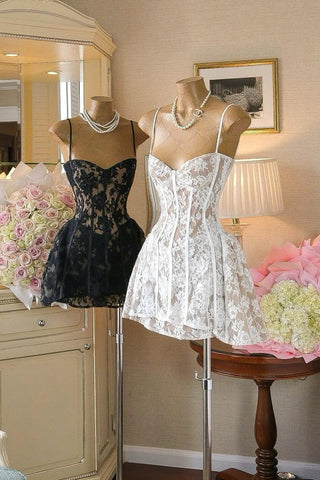 Alessia Lace Mini Dress