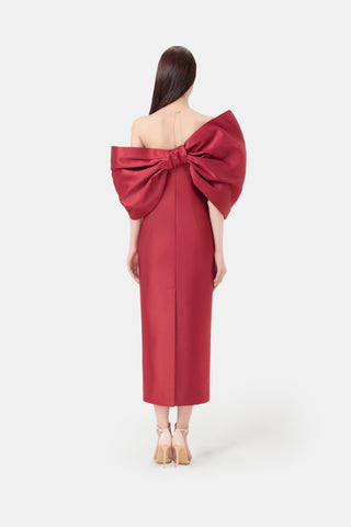 Red Big Bow Dress