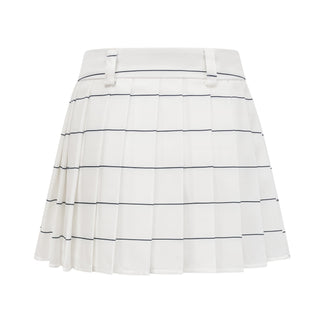 Angélique striped top & skirt matching set