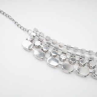 Elizabeth crystal-embellished layered necklace