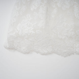 Perrine guipure-lace bow-detail mini dress