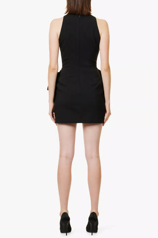 Dinah Bow-side Sleeveless Mini Dress