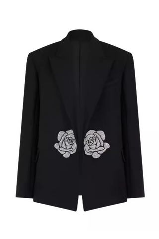 Griselda Rose Rhinestone Blazer