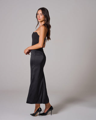 ISABELLE Corset Maxi Dress