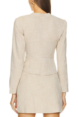 Indira Cutout Buckle Blazer Dress