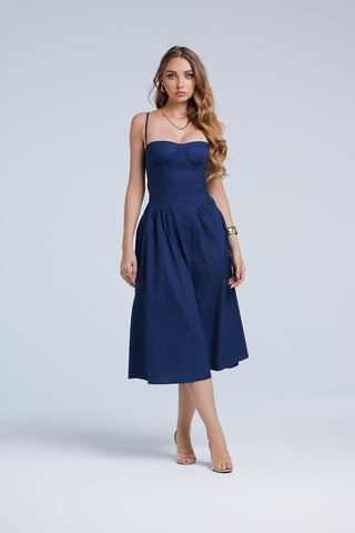 JANE Corset Midi Dress