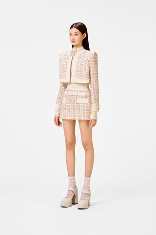 Pink Tweed Jacket