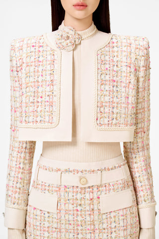 Pink Tweed Jacket