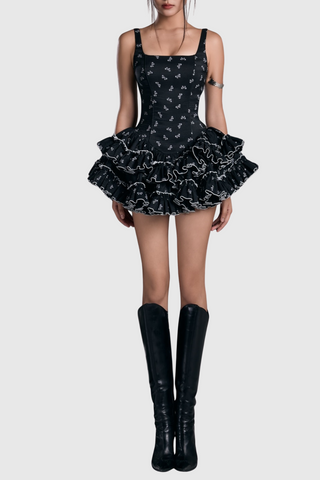 Berkeley Ruffle Mini Dress