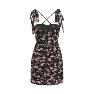 Isabeau floral print mini dress