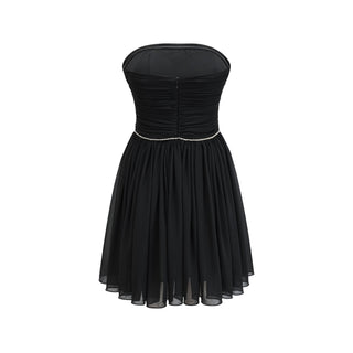 Nadine embellished pleated dress