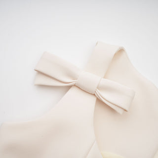 Ellica bow-detail mini dress