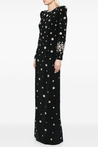 Sachi Galaxy Diamante Embellished Maxi Dress