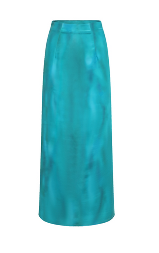 Emeline Blue Corset and Long Skirt