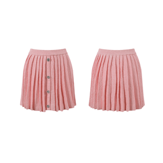 Armelle pink jacket & skirt matching set