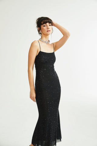 Axelle sequin-embellished dress