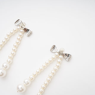 Élodie pearl-embellished stud earrings