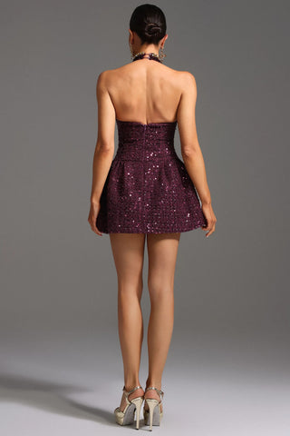 Bellerose Mini Dress In Purple