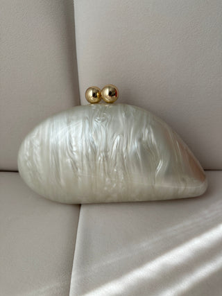 Perla | Ivory Pearl Bridal Clutch