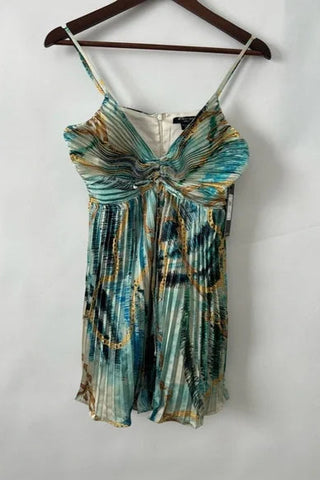 Marciano Blue Chain Reaction Romper