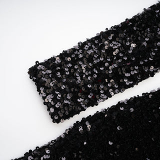 Mercédès black embellished dress