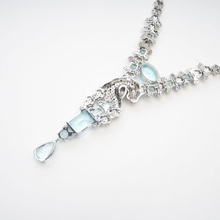 Odile crystal-embellished necklace