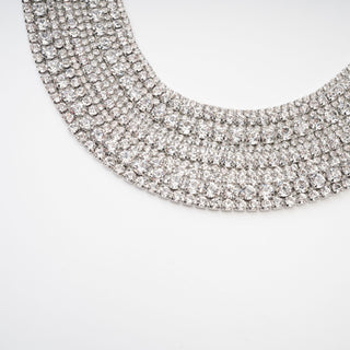 Sylvie crystal-embellished necklace