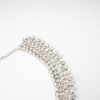 Thaïs crystal-embellished layered necklace